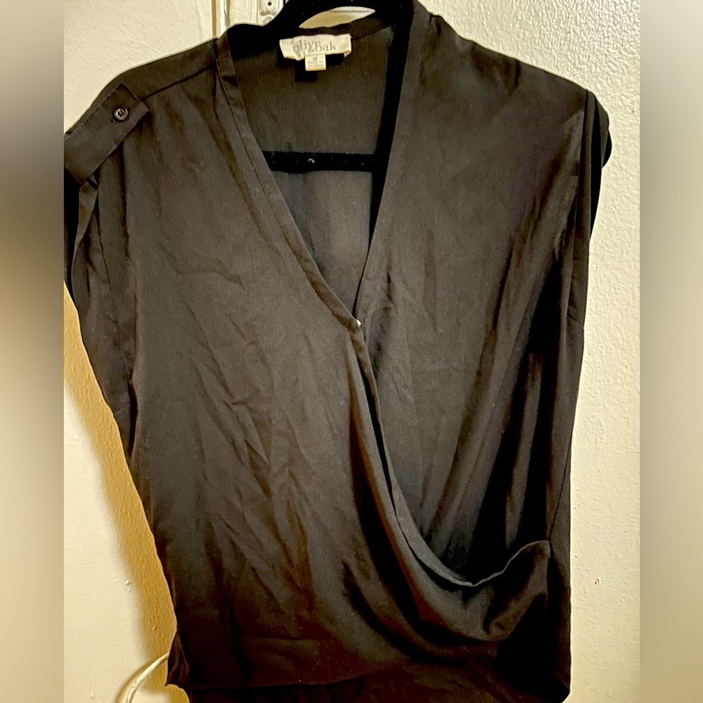 Olive and Olivia Black Shirt